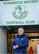 30 April 2018; Cork City manager John Caulfield prior to the SSE Airtricity League Premier Division match between Shamrock Rovers and Cork City at Tallaght Stadium in Dublin. Photo by Eóin Noonan/Sportsfile