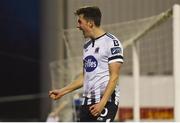 30 April 2018; Jamie McGrath of Dundalk celebrates after scoring his side's fifth goal during the SSE Airtricity League Premier Division match between Dundalk and St Patrick's Athletic at Oriel Park in Dundalk, Co Louth. Photo by Harry Murphy/Sportsfile