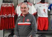 30 April 2018; Tyrone Manager Mickey Harte during the Launch of the Ulster Senior Football Championship 2018 in Strabane, Co Tyrone. Photo by Oliver McVeigh/Sportsfile