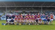 24 March 2018; The Westmeath squad before the Allianz Hurling League Division 2A Final match between Westmeath and Carlow at O'Moore Park in Portlaoise, Laois. Photo by Piaras Ó Mídheach/Sportsfile