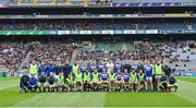 31 March 2018; The Laois squad before the Allianz Football League Division 4 Final match between Carlow and Laois at Croke Park in Dublin. Photo by Piaras Ó Mídheach/Sportsfile