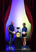 1 May 2018; In attendance during the Lidl Ladies National Football League finals media day at The Helix, Dublin City University, are, Tipperary manager Shane Ronayne and Samantha Lambert of Tipperary. The Lidl Ladies National Football League Finals take place next Sunday and Monday. On Sunday, at Parnell Park in Dublin, it’s Cavan against Tipperary in the Division 2 final, followed by the Division 1 final between Dublin and Mayo at 4pm. On Monday, at St Brendan’s Park in Birr, the first game of a double-header is Wicklow v Louth in the Division 4 final, followed by the Division 3 final clash between Meath and Wexford. Tickets for the Lidl Ladies NFL finals will be available at Parnell Park on Sunday, and at St Brendan’s Park on Monday. The Helix, Dublin City University, Dublin. Photo by Brendan Moran/Sportsfile