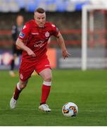20 April 2018; Lorcan Fitzgerald of Shelbourne during the SSE Airtricity League First Division match between Shelbourne FC and Galway United at Tolka Park in Dublin. Photo by Eoin Smith/Sportsfile
