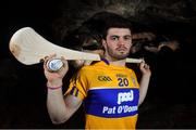 2 May 2018; Jason McCarthy of Clare at the launch of the Bord Gáis Energy GAA Hurling U21 All-Ireland Championship at Mitchelstown Caves in Cork. The 2018 campaign begins on May 7th with Clare hosting current holders Limerick in Ennis. Follow all of the action at #HurlingToTheCore. Photo by Eóin Noonan/Sportsfile