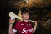 2 May 2018; Jack Canning of Galway at the launch of the Bord Gáis Energy GAA Hurling U21 All-Ireland Championship at Mitchelstown Caves in Cork. The 2018 campaign begins on May 7th with Clare hosting current holders Limerick in Ennis. Follow all of the action at #HurlingToTheCore. Photo by Eóin Noonan/Sportsfile