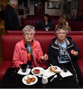 3 May 2018; Lucy Kenny, left, and Margie Rulton during the Bohemian FC: More Than A Club - Alzheimer's Awareness at the Members Bar in Dalymount Park, Co Dublin. Photo by David Fitzgerald/Sportsfile