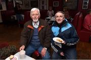 3 May 2018; George Ahern, left, and Jimmy Falloon during the Bohemian FC: More Than A Club - Alzheimer's Awareness at the Members Bar in Dalymount Park, Co Dublin. Photo by David Fitzgerald/Sportsfile