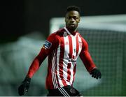 16 April 2018; John Cofie of Derry City during the SSE Airtricity League Premier Division match between Derry City and Bohemians at the Brandywell Stadium in Derry. Photo by Oliver McVeigh/Sportsfile