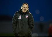 16 April 2018; Derry City manager Kenny Shiels during the SSE Airtricity League Premier Division match between Derry City and Bohemians at the Brandywell Stadium in Derry. Photo by Oliver McVeigh/Sportsfile