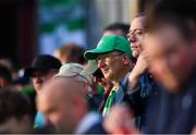 4 May 2018; A Shamrock Rovers supporter watches on during the SSE Airtricity League Premier Division match between St Patrick's Athletic and Shamrock Rovers at Richmond Park in Dublin. Photo by Eóin Noonan/Sportsfile