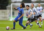 4 May 2018; Bastien Hery of Waterford in action against Patrick Hoban of Dundalk during the SSE Airtricity League Premier Division match between Waterford and Dundalk at the RSC in Waterford. Photo by Matt Browne/Sportsfile