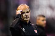4 May 2018; St Patrick's Athletic manager Liam Buckley during the SSE Airtricity League Premier Division match between St Patrick's Athletic and Shamrock Rovers at Richmond Park in Dublin. Photo by Eóin Noonan/Sportsfile