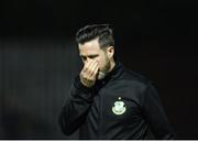 4 May 2018; Shamrock Rovers manager Stephen Bradley following the SSE Airtricity League Premier Division match between St Patrick's Athletic and Shamrock Rovers at Richmond Park in Dublin. Photo by Eóin Noonan/Sportsfile