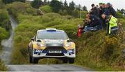 5 May 2018; Sam Moffett and Noel O'Sullivan in a (Ford Fiesta R5) during Day One of the 2018 Cartell.ie Rally of the Lakes, at Special Stage 4 Ardgroom, Killarney, Co Kerry. Photo by Philip Fitzpatrick/Sportsfile