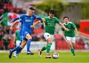 5 April 2018; Jimmy Keohane of Cork City in action against Cian Coleman of Limerick during the SSE Airtricity League Premier Division between Cork City and Limerick at Turners Cross in Cork. Photo by Eóin Noonan/Sportsfile