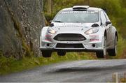 5 May 2018; Robert Barrable and Damien Connolly in a (Ford Fiesta R5) during Day One of the 2018 Cartell.ie Rally of the Lakes, at Special Stage 4 Ardgroom, Killarney, Co Kerry. Photo by Philip Fitzpatrick/Sportsfile