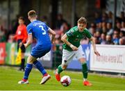5 April 2018; Kieran Sadlier of Cork City in action against Kilian Cantwell of Limerick during the SSE Airtricity League Premier Division between Cork City and Limerick at Turners Cross in Cork. Photo by Eóin Noonan/Sportsfile