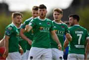 5 April 2018; Josh O'Hanlon of Cork City celebrates after scoring his side's second goal during the SSE Airtricity League Premier Division between Cork City and Limerick at Turners Cross in Cork. Photo by Eóin Noonan/Sportsfile
