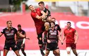 5 May 2018; Andrew Conway of Munster in action against Jamie Ritchie of Edinburgh during the Guinness PRO14 semi-final play-off match between Munster and Edinburgh at Thomond Park in Limerick. Photo by Sam Barnes/Sportsfile