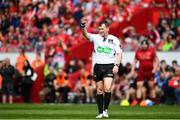 5 May 2018; Referee Nigel Owens during the Guinness PRO14 semi-final play-off match between Munster and Edinburgh at Thomond Park in Limerick. Photo by Sam Barnes/Sportsfile