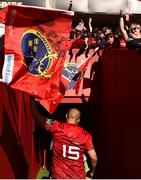 5 May 2018; Simon Zebo of Munster leaves the field following the Guinness PRO14 semi-final play-off match between Munster and Edinburgh at Thomond Park in Limerick. Photo by Sam Barnes/Sportsfile