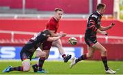 5 May 2018; Rory Scannell of Munster in action against James Johnstone of Edinburgh during the Guinness PRO14 semi-final play-off match between Munster and Edinburgh at Thomond Park in Limerick. Photo by Sam Barnes/Sportsfile