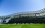 6 May 2018: A general view prior to the Ulster Bank League Division 1 Final match between Lansdowne and Cork Constitution at the Aviva Stadium in Dublin. Photo by David Fitzgerald/Sportsfile
