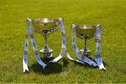 6 May 2018; The Division 1 and Division 2 cups before the Lidl Ladies Football National League Division 2 Final match between Cavan and Tipperary at Parnell Park in Dublin. Photo by Piaras Ó Mídheach/Sportsfile