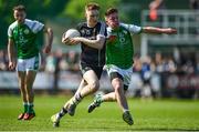 6 May 2018; Sean Carrabine of Sligo in action against David Carrabine of London during the Connacht GAA Football Senior Championship Quarter-Final match between London and Sligo at McGovern Park in Ruislip, London, England. Photo by Harry Murphy/Sportsfile