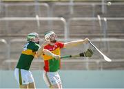 6 May 2018; Paul Doyle of Carlow in action against Padraig Boyle of Kerry during the Joe McDonagh Cup Round 1 match between Carlow and Kerry at Netwatch Cullen Park in Carlow. Photo by Matt Browne/Sportsfile