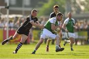 6 May 2018; Anthony McDermott of London, centre, in action against Adrian Marren of Sligo during the Connacht GAA Football Senior Championship Quarter-Final match between London and Sligo at McGovern Park in Ruislip, London, England. Photo by Harry Murphy/Sportsfile