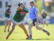 6 May 2018; Sinead Aherne of Dublin in action against Aileen Gilroy of Mayo during the Lidl Ladies Football National League Division 1 Final match between Dublin and Mayo at Parnell Park in Dublin. Photo by Tom Beary/Sportsfile