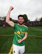 6 May 2018; Noel Plunkett of Leitrim celebrates his side's victory over New York in the Connacht GAA Football Senior Championship Quarter-Final match between New York and Leitrim at Gaelic Park in New York, USA.Photo by Stephen McCarthy/Sportsfile
