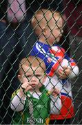 6 May 2018; A young Leitrim supporter watch on during the Connacht GAA Football Senior Championship Quarter-Final match between New York and Leitrim at Gaelic Park in New York, USA. Photo by Stephen McCarthy/Sportsfile