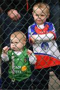 6 May 2018; Young Leitrim and New York supporters watch on during the Connacht GAA Football Senior Championship Quarter-Final match between New York and Leitrim at Gaelic Park in New York, USA. Photo by Stephen McCarthy/Sportsfile