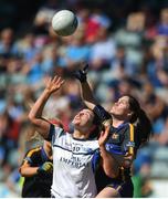 6 May 2018; Emma Buckley of Tipperary in action against Gráinne McGlade of Cavan during the Lidl Ladies Football National League Division 2 Final match between Cavan and Tipperary at Parnell Park in Dublin. Photo by Tom Beary/Sportsfile