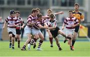 7 May 2018; A general view of action during the U13 plate final match between Enniscorthy and Tullow at the Leinster Rugby Youth Finals Day at Energia Park, in Donnybrook, Dublin. Photo by David Fitzgerald/Sportsfile