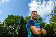 7 May 2018; Robbie Henshaw poses for a portrait following a Leinster Rugby press conference at Leinster Rugby Headquarters in Dublin. Photo by Ramsey Cardy/Sportsfile