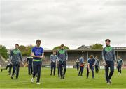 7 May 2018; Limerick players walk the pitch ahead of the Bord Gáis Energy Munster GAA Hurling U21 Championship quarter-final match between Clare and Limerick at Cusack Park in Ennis, Clare. Photo by Eóin Noonan/Sportsfile