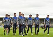7 May 2018; Clare players walk the pitch ahead of the Bord Gáis Energy Munster GAA Hurling U21 Championship quarter-final match between Clare and Limerick at Cusack Park in Ennis, Clare. Photo by Eóin Noonan/Sportsfile