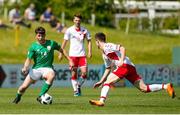 8 May 2018; Adam O&quot;Reilly of Republic of Ireland during the UEFA U17 Championship Final match between Republic of Ireland and Denmark at St Georges Park in Burton, England. Photo by Malcolm Couzens/Sportsfile