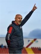 8 May 2018; Sligo Rovers manager Gerard Lyttle during the EA Sports Cup Quarter-Final match between Sligo Rovers and Waterford at The Showgrounds, in Sligo. Photo by Oliver McVeigh/Sportsfile