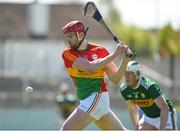 6 May 2018; Edward Byrne of Carlow during the Joe McDonagh Cup Round 1 match between Carlow and Kerry at Netwatch Cullen Park in Carlow.  Photo by Matt Browne/Sportsfile