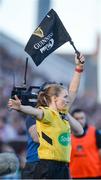 21 April 2018; Assistant referee Helen O'Reilly (Ireland) during the Guinness PRO14 Round 17 refixture match between Ulster and Glasgow Warriors at the Kingspan Stadium in Belfast. Photo by Oliver McVeigh/Sportsfile