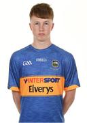 10 May 2018; Jake Morris of Tipperary during the Tipperary Hurling Squad Portraits 2018 at Semple Stadium in Thurles, Co Tipperary. Photo by Matt Browne/Sportsfile