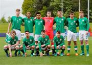 11 May 2018; The Republic of Ireland team ahead of the UEFA U17 Championship Finals Group C match between Bosnia & Herzegovina and Republic of Ireland at St George's Park, in Burton-upon-Trent, England. Photo by Malcolm Couzens/Sportsfile
