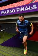 11 May 2018; Isa Nacewa ahead of the Leinster Rugby captains run at the San Mames Stadium, in Bilbao, Spain. Photo by Ramsey Cardy/Sportsfile