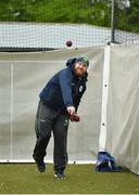 11 May 2018; Paul Stirling of Ireland in the warm-up nets on day one of the International Cricket Test match between Ireland and Pakistan at Malahide, in Co. Dublin. Photo by Seb Daly/Sportsfile