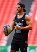 11 May 2018; Maxime Machenaud during the Racing 92 Rugby Captain's Run at San Mames Stadium, in Bilbao, Spain. Photo by Brendan Moran/Sportsfile