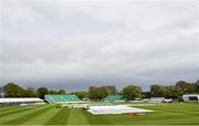 11 May 2018; A general view of the ground following the decision to abandon play on day one of the International Cricket Test match between Ireland and Pakistan at Malahide, in Co. Dublin. Photo by Seb Daly/Sportsfile